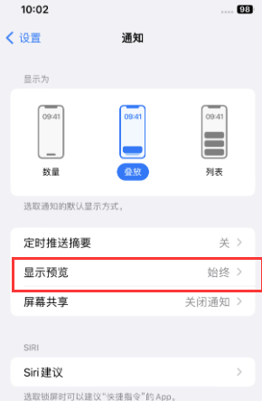 柘城苹果售后维修中心分享iPhone手机收不到通知怎么办 