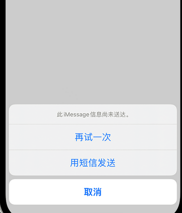 柘城apple维修iPhone上无法正常发送iMessage信息