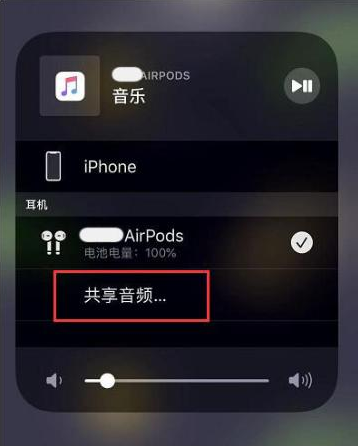 柘城苹果14音频维修点分享iPhone14音频共享设置方法 