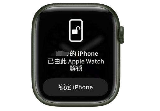 柘城苹果手机维修分享用 AppleWatch 解锁配备面容 ID 的 iPhone方法 